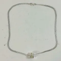 【中古】GUCCI シルバーネックレス　223351 SV925 カットアウトGリング