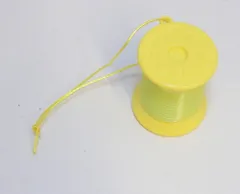 サンリオ サンリオプレミアム タキシードサム 糸巻き 黄×黄緑 1984年