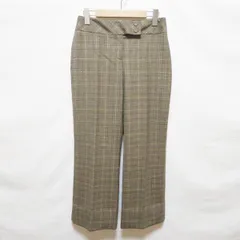 #anc ローラアシュレイ LAURAASHLEY パンツ 34 黒 ベージュ チェック レディース [764992]のサムネイル
