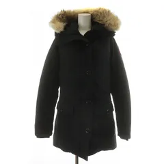 カナダグース CANADA GOOSE ブロンテ パーカー BRONTE PARKA ダウンコート ロング丈 フード ファー アウター M 黒 ブラック 12T-01757114 /AN3のサムネイル