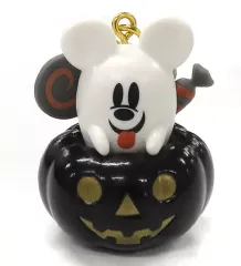 【中古】キーホルダー ミッキーマウス(かぼちゃ) 「ディズニー・ハロウィーン2023 チャーム」 東京ディズニーリゾート限定