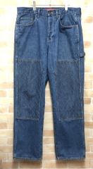 【中古】 Supreme シュプリーム 18AW Diamond Stitch Carpenter Jean インディゴ 34 111394525