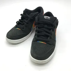 Polaroid Nike SB ポラロイド ナイキSB スニーカー Dunk Low Pro QS DH7722-001 ダンク ロー プロ QS 27cm ブラック ホワイト 靴 B14110◆