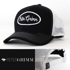 メッシュキャップ 帽子 Peter Grimm ピーターグリム Vintage ブラック PGC1292-BLK アメリカブランド USA カリフォルニア