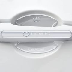 【特価商品】(For 外装 パーツ アクセサリー ES/RX/LS/LM/NX/UX/LX/RZ/LC/GX 保護フィルム カバー ステッカー シール Lexus) 傷隠し ひっかき傷 傷防止 保護 ドアハンドル ドアハンドル 8個セット レクサスに適応 プロ