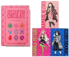【中古】雑貨 禰豆子＆小芭内＆蜜璃 ミニチョコレート缶＆ポストカードセット 「BABBI×鬼滅の刃」