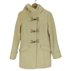 バーバリーブルーレーベル BURBERRY BLUE LABEL ラビットファー ダッフル コート レディース EUR：40 