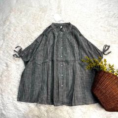 新品 スカラップ刺繍 ギャザースカート コットン ネイビー フリー スカラップ刺繍ギャザースカート(WEB限定価格 8/21～8/25)(M-L