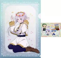 【中古】クリアファイル フリーレン A4クリアファイル＆ステッカーセット 「WEBくじ 葬送のフリーレン」 G賞