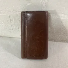 4026☆ POLO RALPH LAUREN ポロ ラルフローレン 小物 キーケース 5個付け レザーケース レディース ブラウン