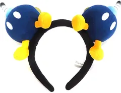 【中古】アクセサリー(非金属) ボム兵 ぬいぐるみ付きカチューシャ 「スーパーマリオ」 ユニバーサル・スタジオ・ジャパン限定のサムネイル