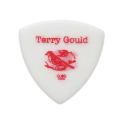 Pickboy ピックボーイ ギターピック GP-TG-RS/06 Terry Gould Sand Grip 0.6mm 1枚入り ホワイト トラ