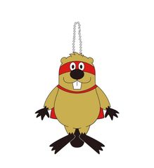 SUPER BEAVER マスクドビーバーマスコットキーホルダー