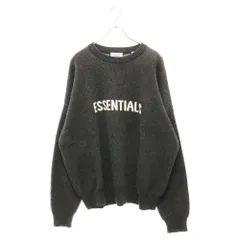 ESSENTIALS エッセンシャルズ ロゴニット セーター Mサイズ FOG ESSENTIALS（エフオージーエッセンシャルズ）の「ESSENTIALS