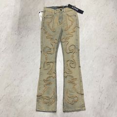 GUAPI フレア ジーンズ スリムフィット30 - メルカリ