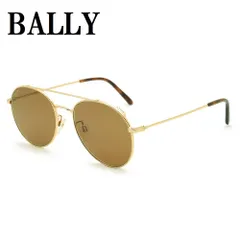 バリー BALLY BY0008-D 28N 56 サングラス アジアンフィット UVカット 紫外線カット ノーズパッド 鼻あて メンズ レディース ブラウン ゴールドのサムネイル