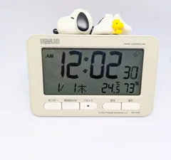 SNOOPY スヌーピーデジタル電子音目覚まし時計　可愛いのサムネイル