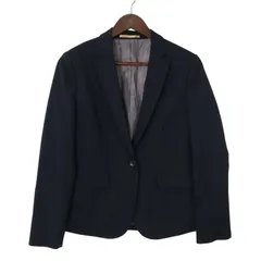 ORIHICA オリヒカ 通年★ テーラード ジャケット Sz.L レディース 紺