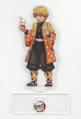 【中古】アクリルスタンド・アクリルパネル 我妻善逸 劇場公開記念描き下ろしイラスト アクリルスタンド 「劇場版 鬼滅の刃 無限列車編」 劇場グッズ