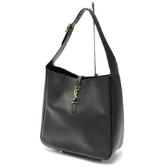 サンローラン / SAINT LAURENT　le 5 à 7 ソフト ラージ / ル サン カセット ショルダーバッグ　753837　グレインレザー　ブラック 【中古】 商品番号 E-159054
