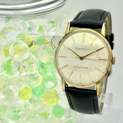【稼働】SEIKO UNIQUE 15石 手巻き時計 ゴールド ヴィンテージ セイコー ユニーク サークルライン 15石 手巻き 1950〜60年代