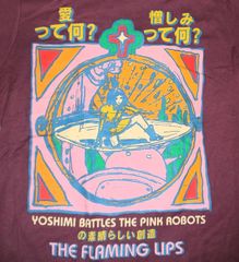 フレーミング リップス Tシャツ The FLAMING LIPS YOSHIMI PINK 正規品 ロックTシャツ