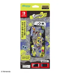 【新品】ニンテンドースイッチハード スマートポーチEVA スプラトゥーン3 B柄 (Switch/Switch有機ELモデル用)