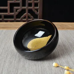 ・中国古玩　天目茶碗　直径12.3㎝　東Y5-0801① 中国古玩 天目茶碗 直径12.3㎝ 東Y5-0801①