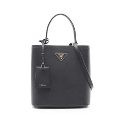 プラダ PRADA ハンドバッグ SAFFIANO CUIR C パニエ 1BA212 ブラック