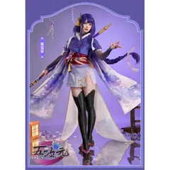 三分妄想 雷電将軍フルセットM 三分妄想製 雷電将軍 コスプレ Mサイズ ウィッグと靴付き