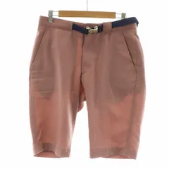 ユナイテッドトウキョウ UNITED TOKYO ショートパンツ ハーフ ベルト 2 ピンク W26L28 /NQ ■MAのサムネイル