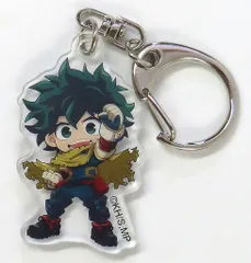 【中古】キーホルダー 緑谷出久 アクリルチャーム 「僕のヒーローアカデミア×GiGOキャンペーン」 僕のヒーローアカデミア焼き/ノベルティ付きドリンク注文特典