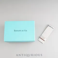 ティファニー　マネークリップ　エンジンターン　sv925 楽天市場】【中古】TIFFANY ティファニー マネークリップ