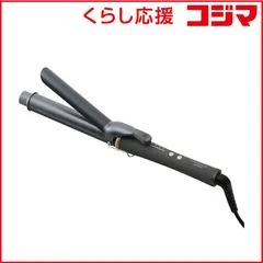 【 新品 未開封 】   アイリスオーヤマ カールアイロン micola ミコラ 32mm 90℃～180℃ 海外対応 交流(コード)式 ダークグレー HIR-MC202-H 未使用 送料無料のサムネイル