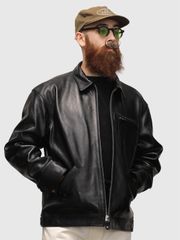 exodus エクソダス レザー スポーツ ジャケット オンブレ ウール 
