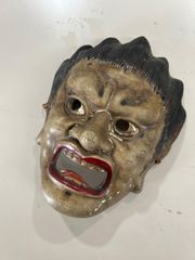 骨董品　能面　オブジェ　インテリア　コレクション