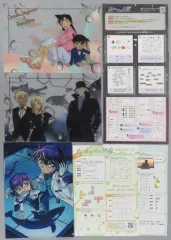 【中古】クリアファイル 集合 謎付きクリアファイルセット 「リアル脱出ゲーム×名探偵コナン 黒鉄の海中研究所からの脱出」