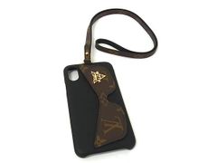 ルイヴィトン バンパー キャッツアイ iPhoneケース ストラップ X/XS 