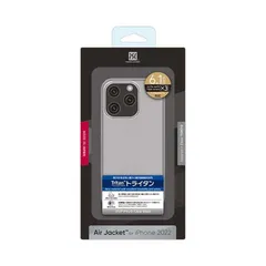 【 新品 未開封 】   パワーサポート Air Jacket for iPhone 14 Pro Clear Black Clear Black Clear Black PFIT-73 未使用 送料無料