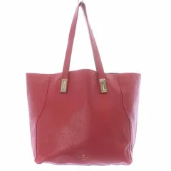 ランバンオンブルー LANVIN en Bleu トートバッグ ハンドバッグ レザー 赤 レッド /AT27 ●Dのサムネイル