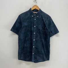 Carhartt WIP カーハート I016490 S/S CAYMAN SHIRT ボタンダウンシャツ BD パームプリント 総柄 M 10124964