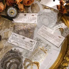 ST188｜コラージュ 素材 シール コラージュ シール フレークシール まとめ売り セット 手帳 手帳素材 手帳デコ