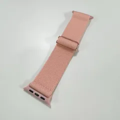 Apple Watch ナイロンゴム バンド 49/45/44/42mm ピンク