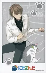 【中古】シール・ステッカー 加賀美ハヤト(リアル) 「バーチャルYouTuber にじさんじ Aim Higher×カラオケ まねきねこ オリジナルステッカー」 対象ドリンク注文特典