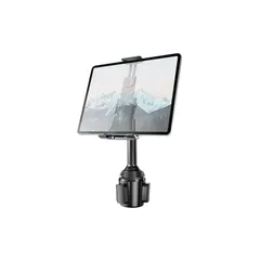 TOPGO車載 タブレットホルダー 車載用タブレット ドリンクホルダー スマホスタンド [伸縮アーム付き] ipad 車載ホルダー 自由調節 360度回転 対応10.16～32.77センチ広範囲モデルiPad mini/air/iPhone/ Pro12. 1のサムネイル