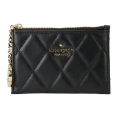 新品 ケイトスペード kate spade カードケース スモール ジップ カード ホルダー ブラック