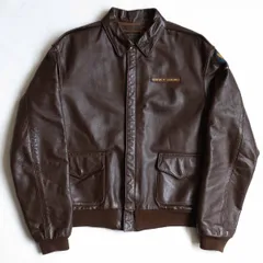 Eastman Leather Clothing A-2 フライトジャケット Rough Wear