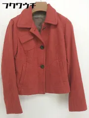 ◇ DES PRES デ プレ 長袖 コート レッド系 レディース  【1109300006671】