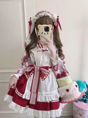 ストロベリーミルクギンガムメイド マリームーン - メルカリ
