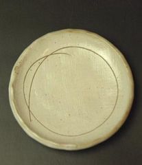 【瀬戸粉引】小皿